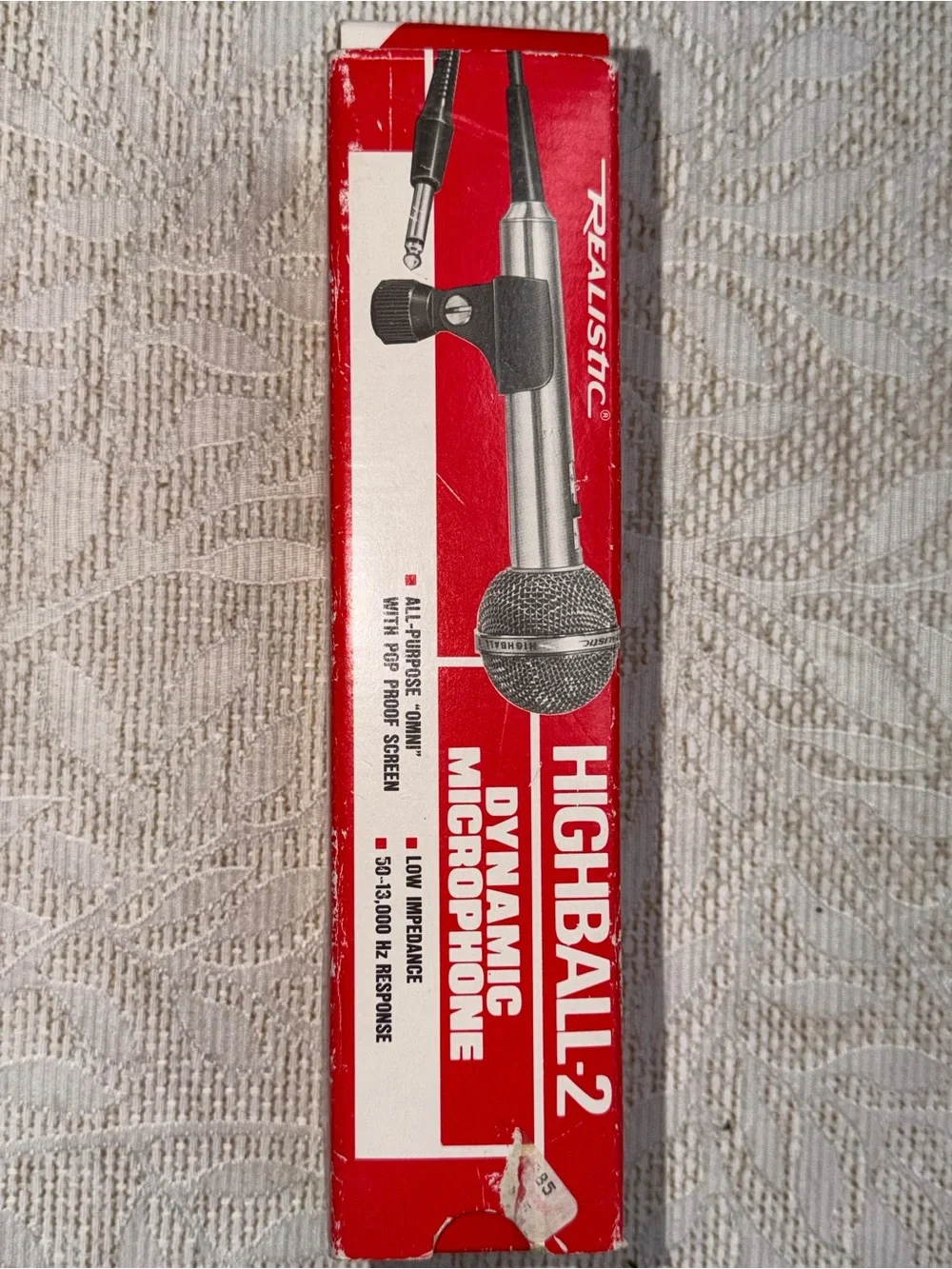 Highball2 Dynamic Microphone - Silver vintage